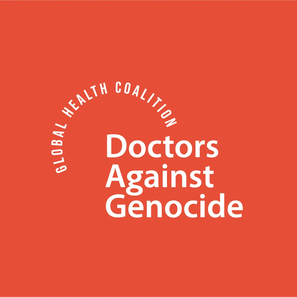 Doctors Against Genocide logo