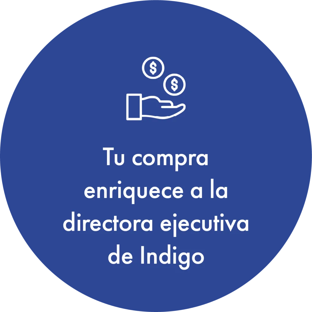 Tu compra enriquece a la directora ejecutiva de Indigo Tu compra enriquece a la directora ejecutiva de Indigo