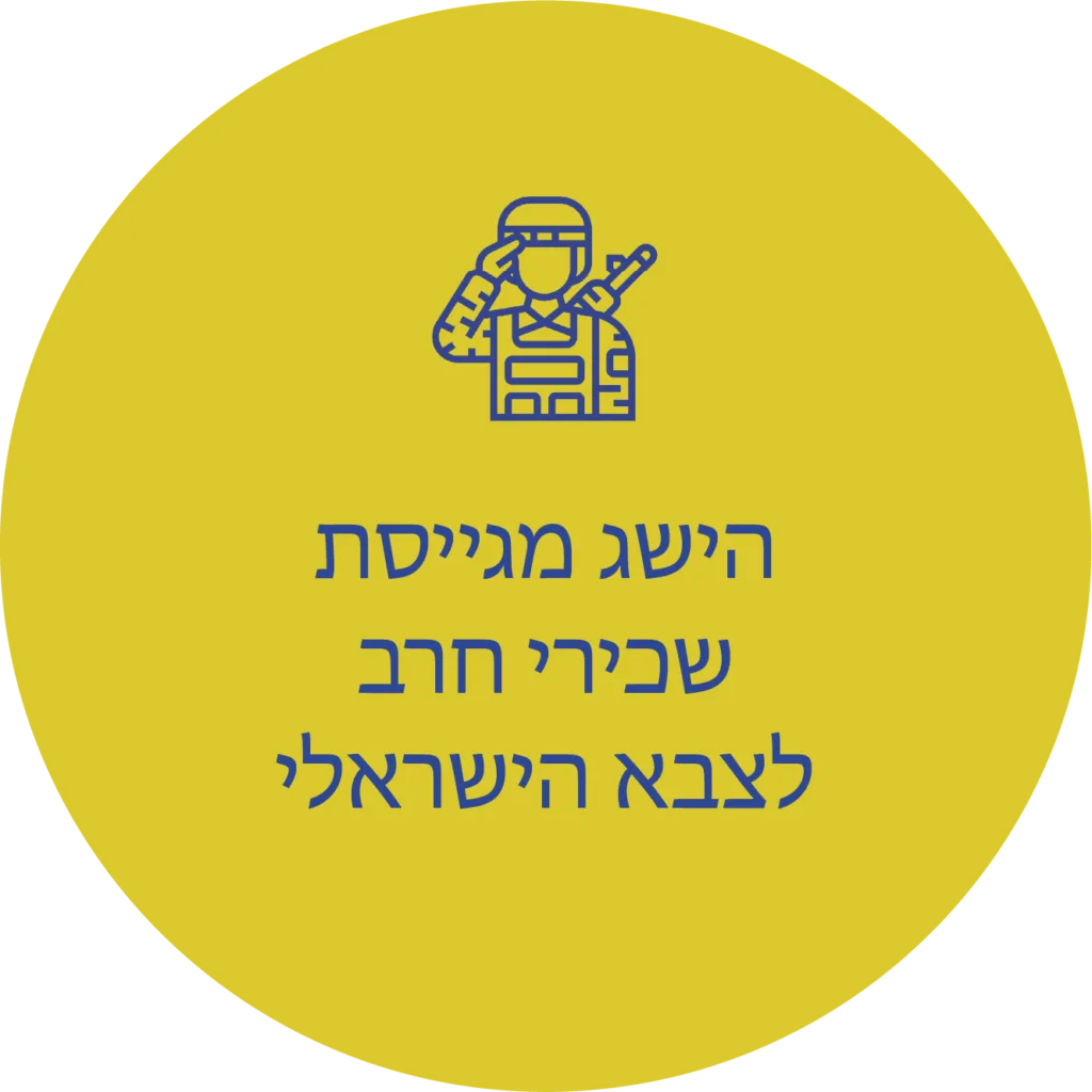 הישג מגייסת שכירי חרב לצבא הישראלי הישג מגייסת שכירי חרב לצבא הישראלי